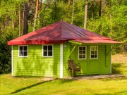 Kampeerbungalow groen