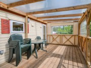 Terras huurcaravan