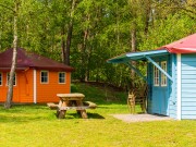 Kampeerbungalow heldense bossen